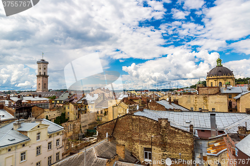 Image of Lviv bird\'s-eye view