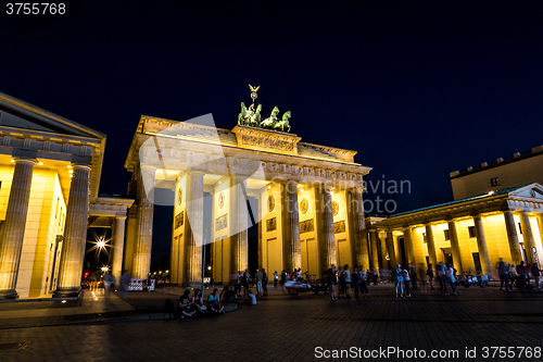 Image of Brandenburg gate, Berlin, Germany