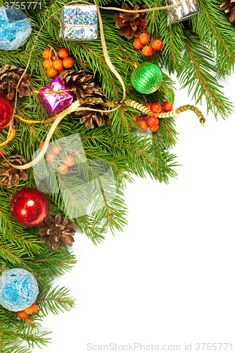 Image of Christmas background. Eve framework