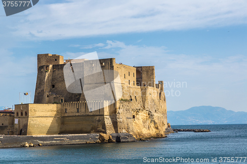 Image of Castel dell\'Ovo in Naples, Italy