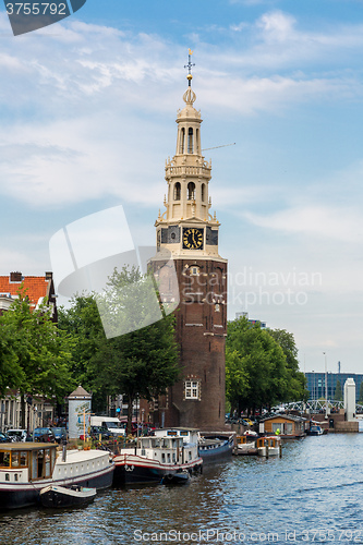 Image of Coin Tower (Munttoren) in Amsterdam