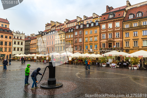 Image of Old town square in Warsaw