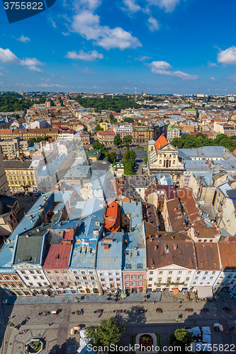 Image of Lviv bird\'s-eye view