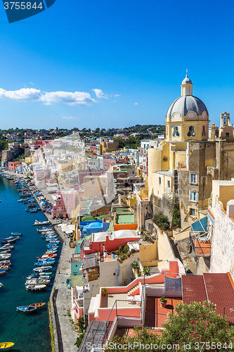 Image of Procida island in Italy