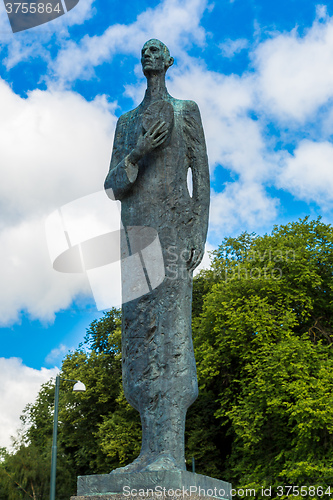 Image of Statue of King Haakon VII in Oslo