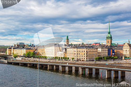 Image of Gamla Stan, the old part of Stockholm, Sweden