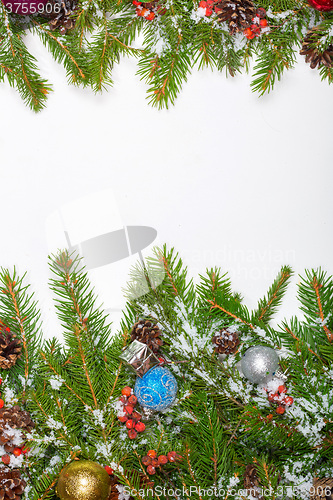 Image of Christmas background. Eve framework