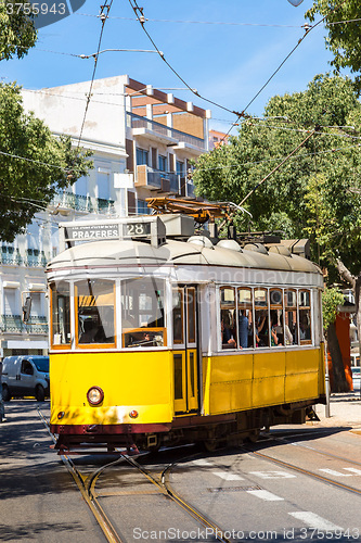 Image of Lisbon tram