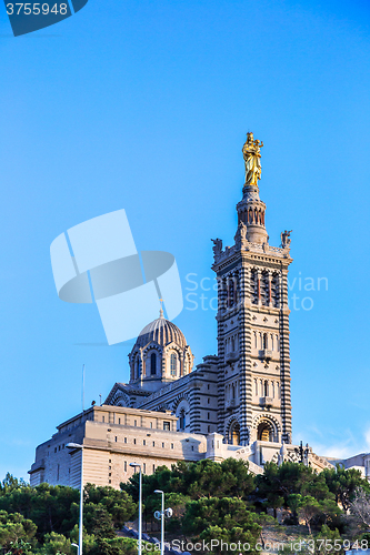 Image of Notre Dame de la Garde in Marseille