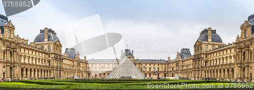 Image of The Louvre museum in Paris