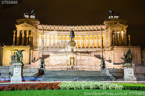 Image of Emmanuel II monument  in Rome