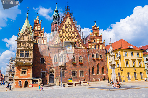 Image of City Hall in Wroclaw