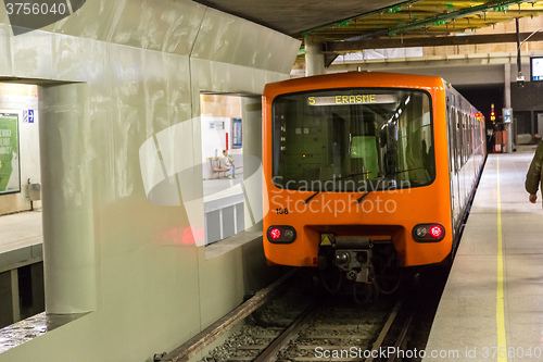 Image of Metro stationin Brussels