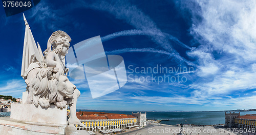 Image of Triumphal arch in Lisbon