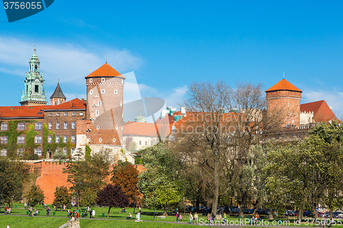Image of Wawel castle in Krakow