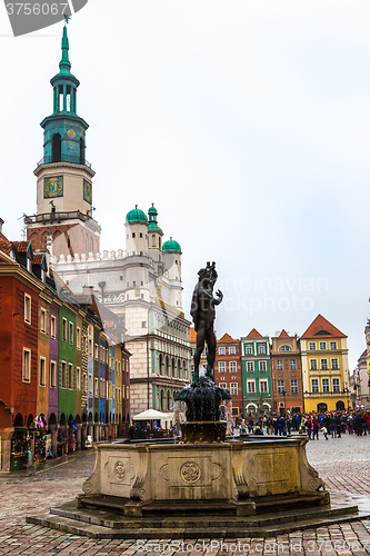 Image of Old market square in Poznan