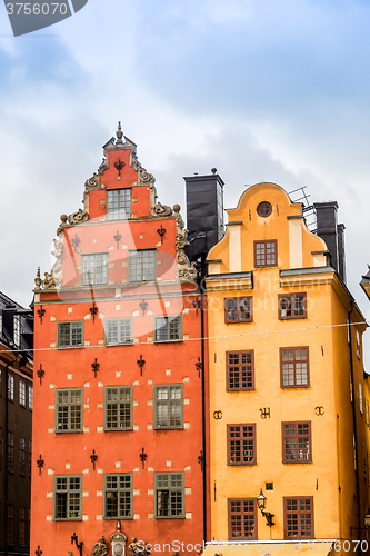 Image of Stortorget place in Gamla stan, Stockholm