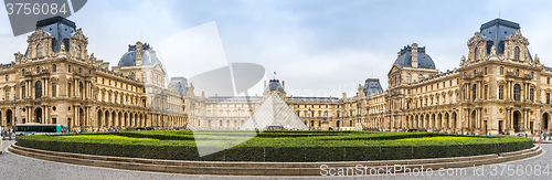 Image of The Louvre museum in Paris