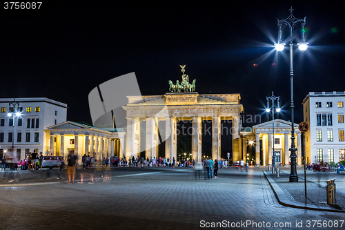 Image of Brandenburg gate, Berlin, Germany