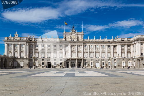 Image of Royal Palace in Madrid, Spain