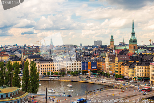 Image of Panorama of  Stockholm, Sweden