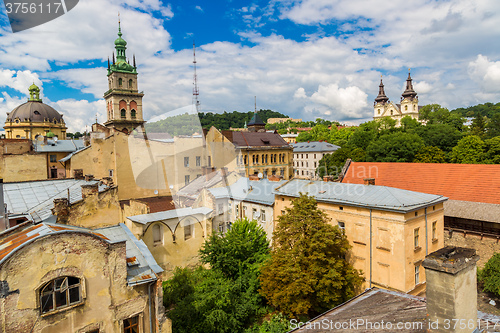 Image of Lviv bird\'s-eye view