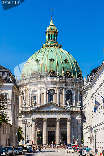 Image of The Marble Church in Copenhagen, Denmark