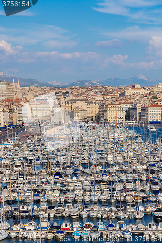 Image of Old port  in Marseille, France