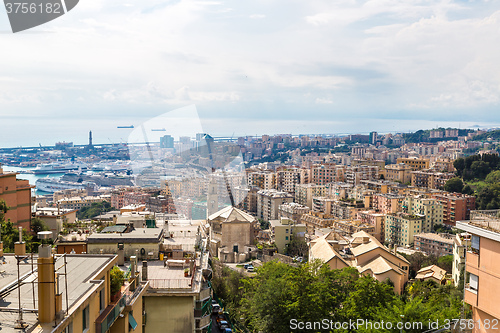 Image of Port of Genoa in Italy