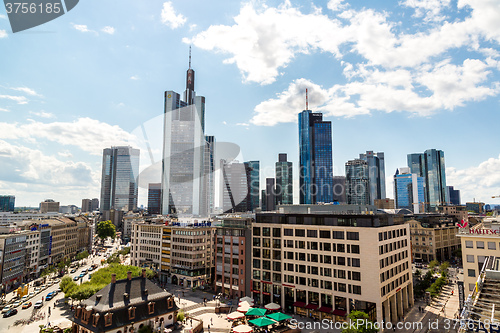 Image of Financial district in Frankfurt