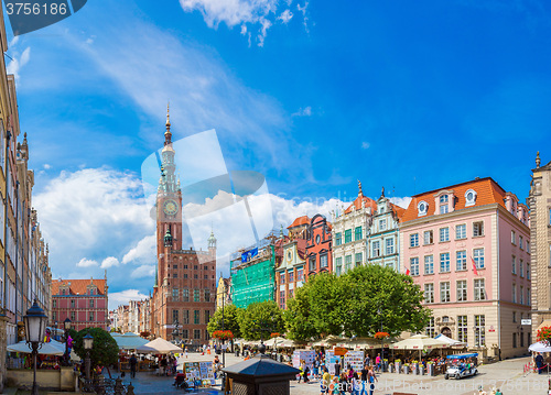 Image of Gdansk-Old City-Long Market street