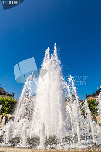 Image of A fountain in Copenhagen, Denmark