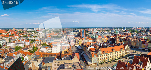 Image of Market Square in Wroclaw