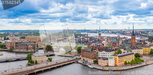 Image of Panorama of  Stockholm, Sweden