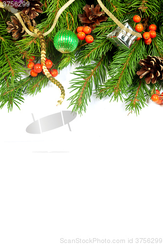 Image of Christmas background. Eve framework