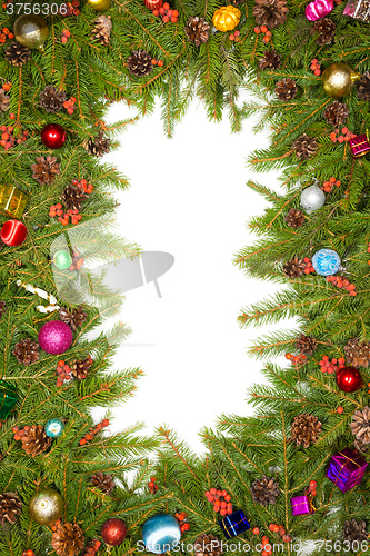 Image of Christmas background. Eve framework