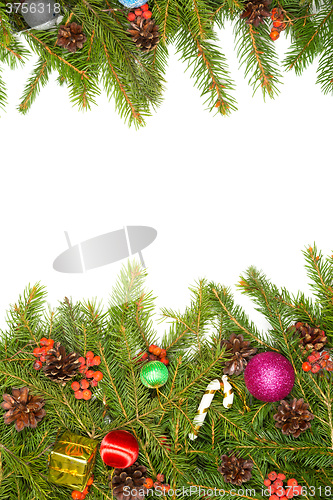 Image of Christmas background. Eve framework