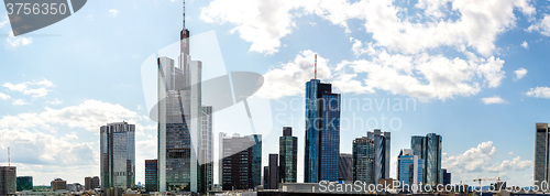 Image of Financial district in Frankfurt