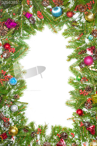 Image of Christmas background. Eve framework