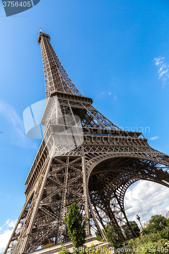 Image of Eiffel tower in Paris