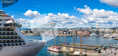 Image of Oslo skyline in Norway