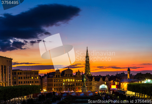 Image of Brussels city center