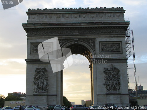 Image of  Arc de Triumph Paris France