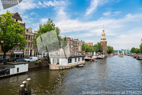 Image of Coin Tower (Munttoren) in Amsterdam