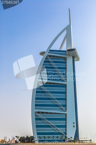 Image of Burj Al Arab is a luxury 5 stars hotel