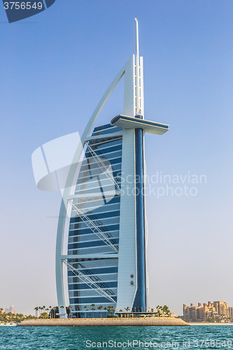 Image of Burj Al Arab is a luxury 5 stars hotel