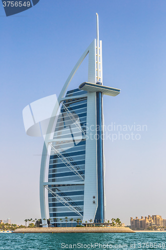 Image of Burj Al Arab is a luxury 5 stars hotel