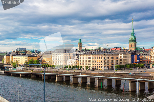 Image of Gamla Stan, the old part of Stockholm, Sweden