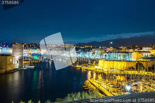 Image of Saint Jean Castle and Cathedral de la Major  in Marseille