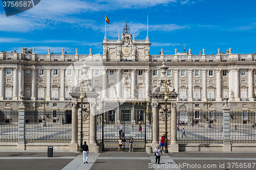 Image of Royal Palace in Madrid, Spain